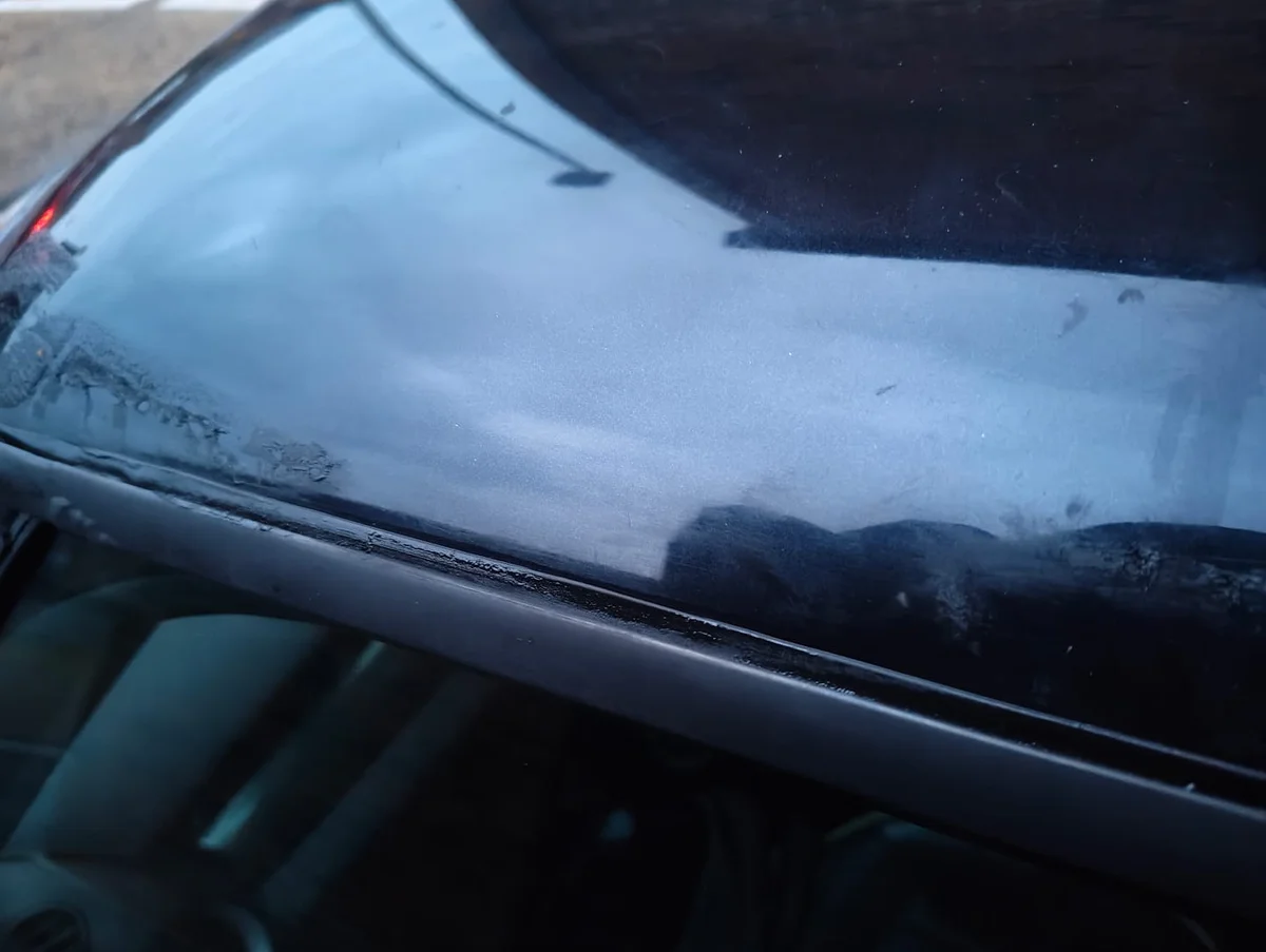 Clean car paint